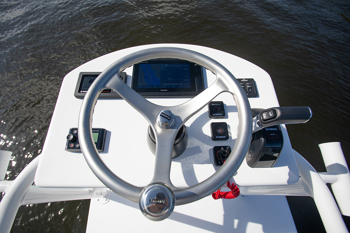 Stuart Boat Steering Wheel